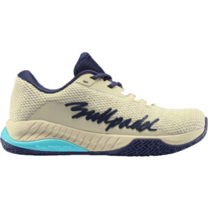 Bullpadel Ionic 26V damesracket voor padel, zwart en blauw design