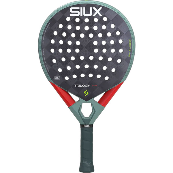 Siux Trilogy Pro 2026 padelracket met zwart-geel design