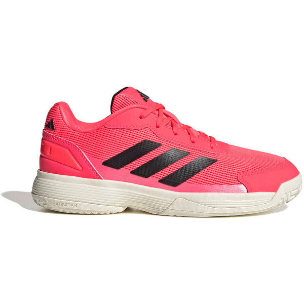 Adidas Crazyquick Padelracket voor kinderen, wit met blauwe accenten