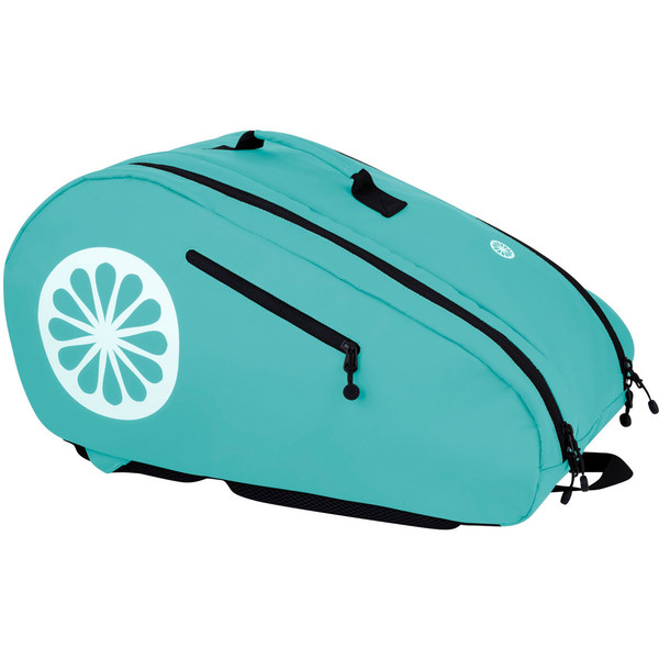 Indian Maharadja Padel Racketbag in zwart met logo's