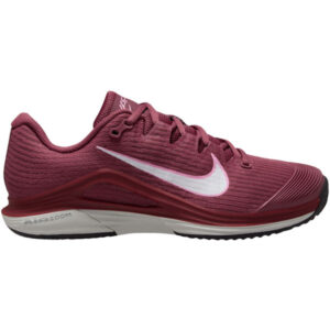 Nike Vapor 12 Clay tennisschoenen voor dames in oranje en zwart