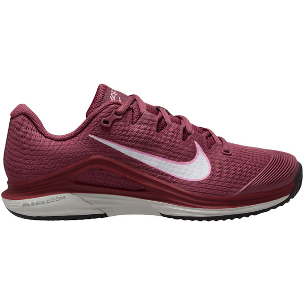Nike Vapor 12 Clay tennisschoenen voor dames in oranje en zwart