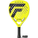 Tecnifibre Bomba Max tennisracket in zwart en oranje