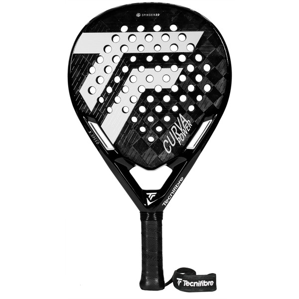 Tecnifibre Curva Power 2026 tennisracket wit en blauw