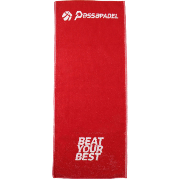 PassaPadel padel handdoek in blauw met logo