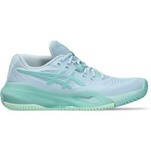 ASICS Gel-Resolution X Clay tennisschoenen voor dames in wit en blauw