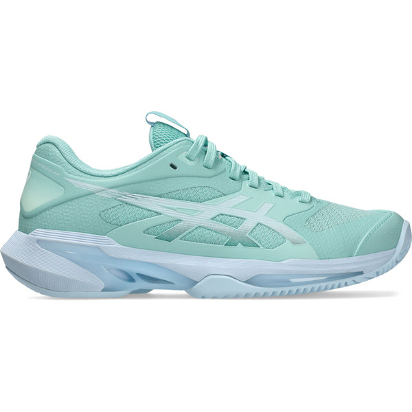 ASICS Solution Speed FF 4 Clay tennisschoenen voor dames in wit en roze