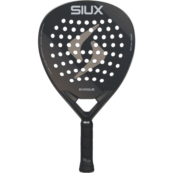 Siux Evoque 3K 2026 padelracket met zwart en geel design