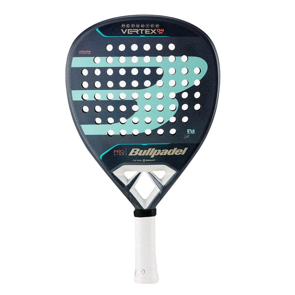 Bullpadel Vertex 04 Woman 2024 padelracket in roze en zwart design