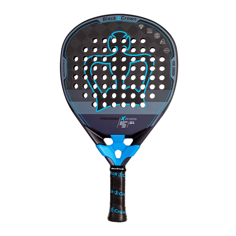 Zwarte tennisracket Crown Patron Xtrem 2025-model