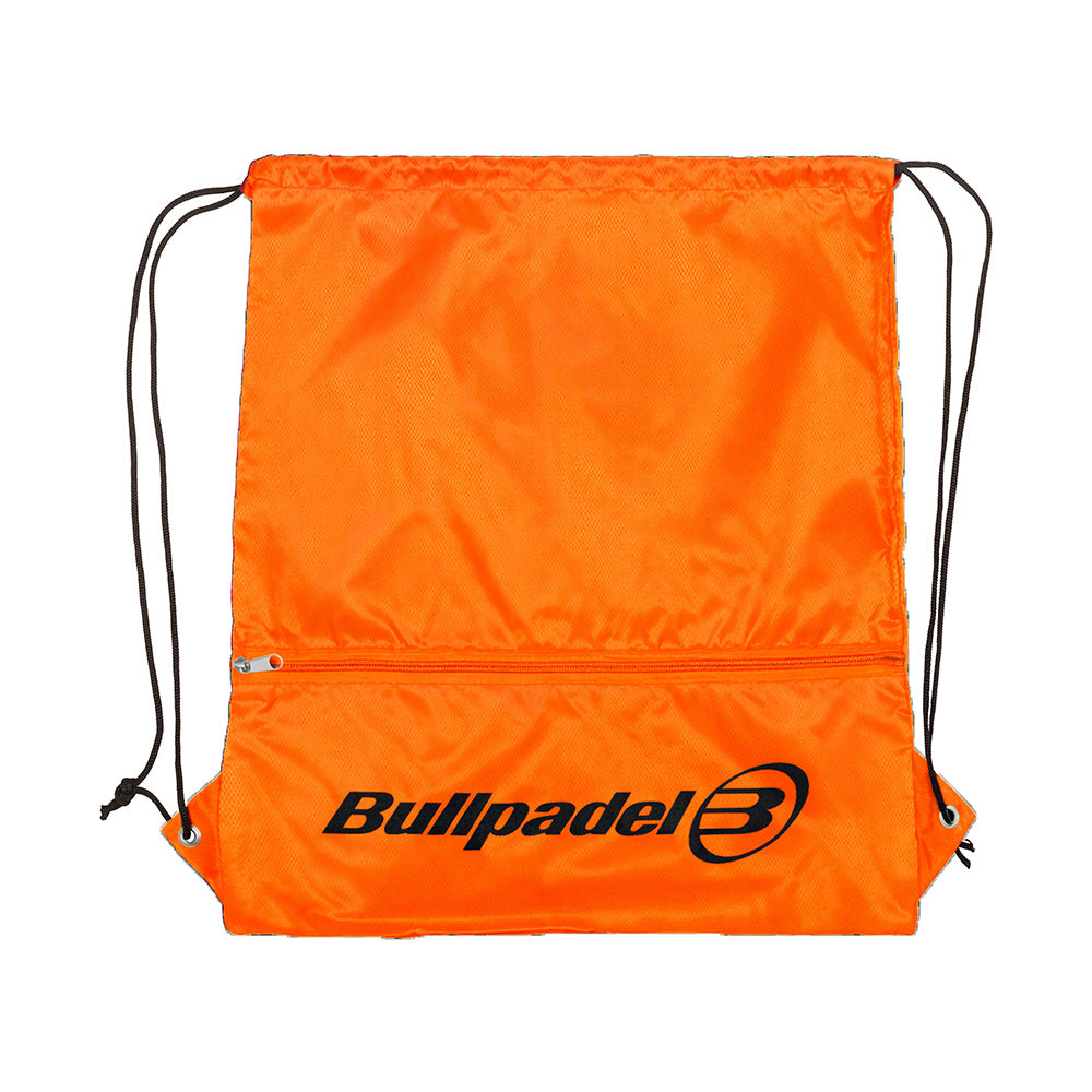 Bullpadel Gymsack BPPEX003 in oranje, unisex sporttas voor dames en heren.