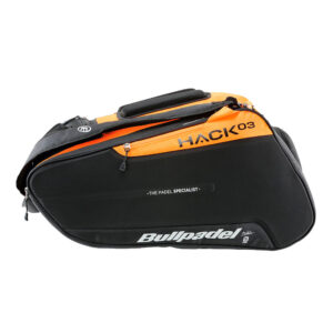 Bullpadel Hack 2024 padelracket oranje zwart Navarro model