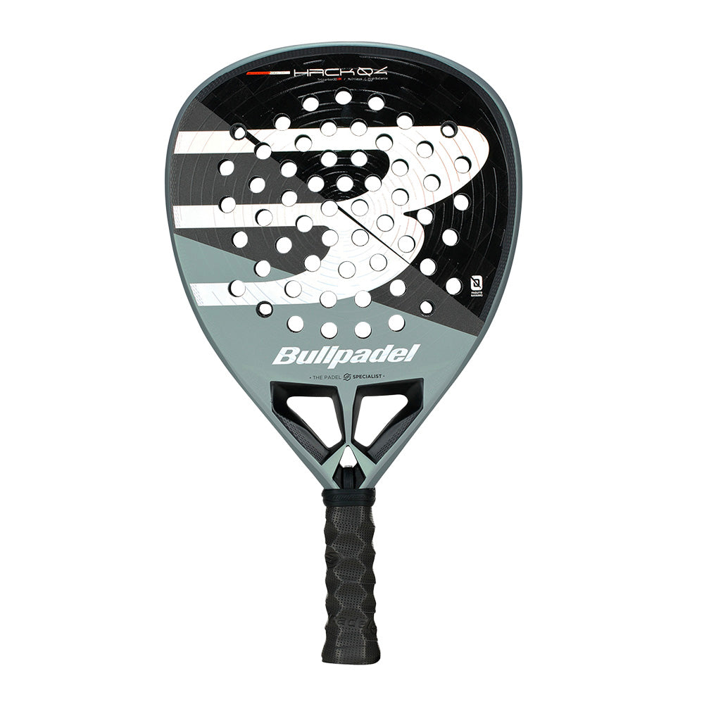 Bullpadel Hack 04 2026 Paquito Navarro padel racket in zwart geel