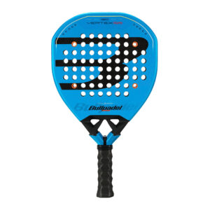Bullpadel VERTEX 05 GEO padelracket in zwart en oranje design