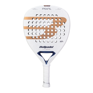 Bullpadel Pearl Bea González padelracket in parelwit