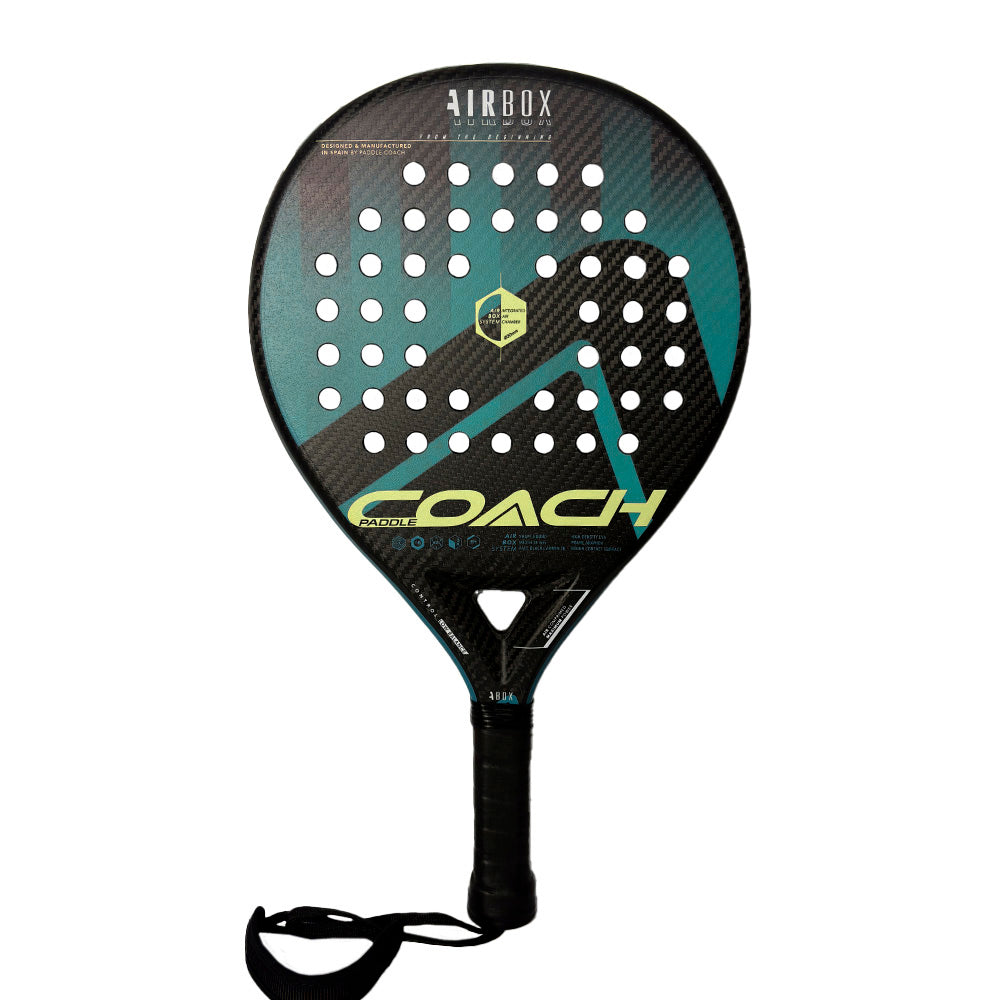 Paddle Coach Airbox Control 2024 racket in zwart design