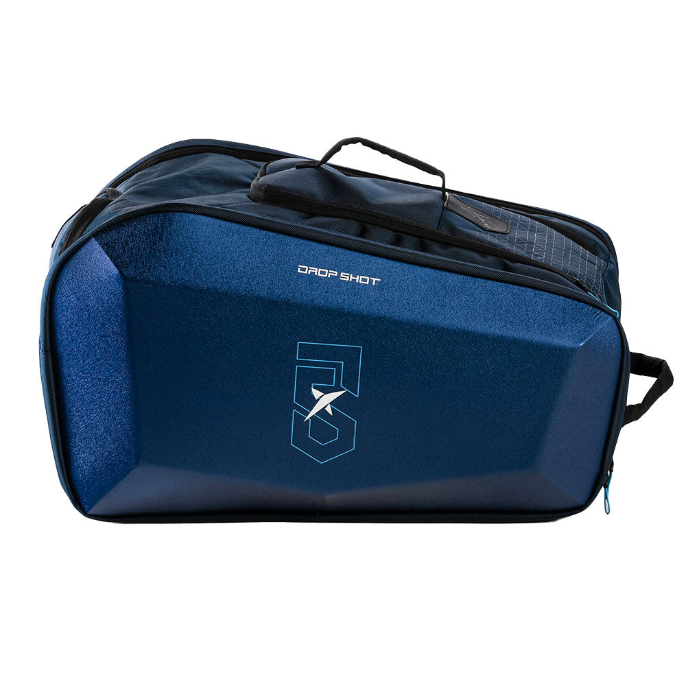 Drop Shot Axion Jon Sanz padel racket tas, zwart met blauwe accenten