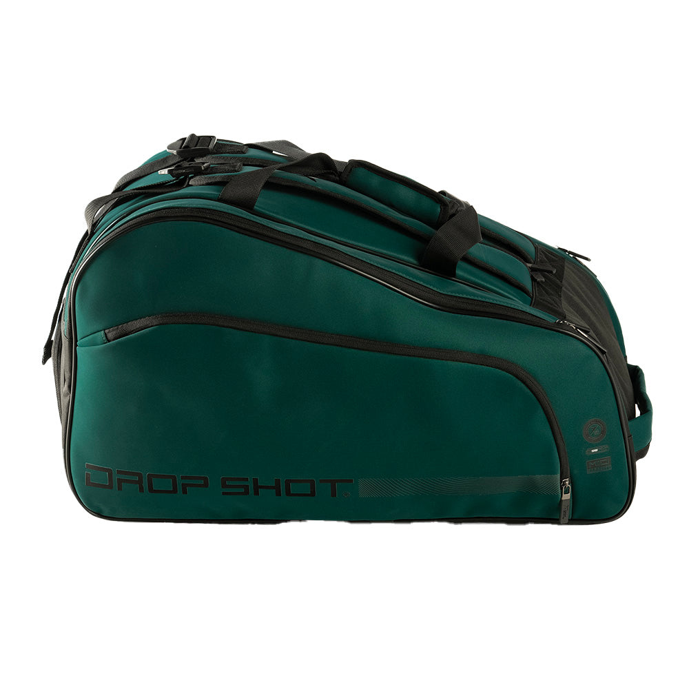 Drop Shot Fenix Green 2025 unisex padeltas in groen met accessoires.