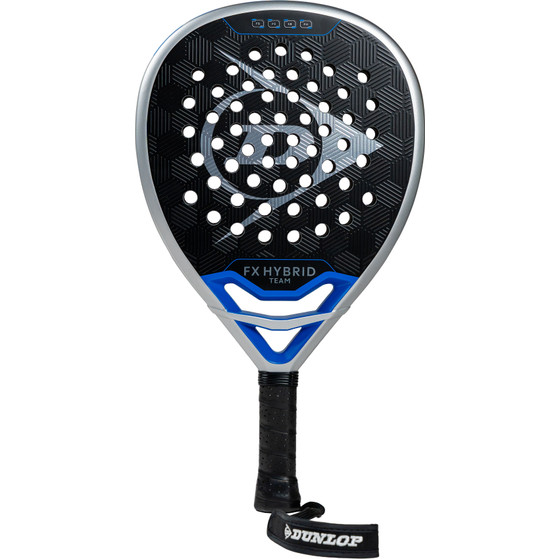 Dunlop FX Hybrid Team tennisracket met zwart-gele afwerking