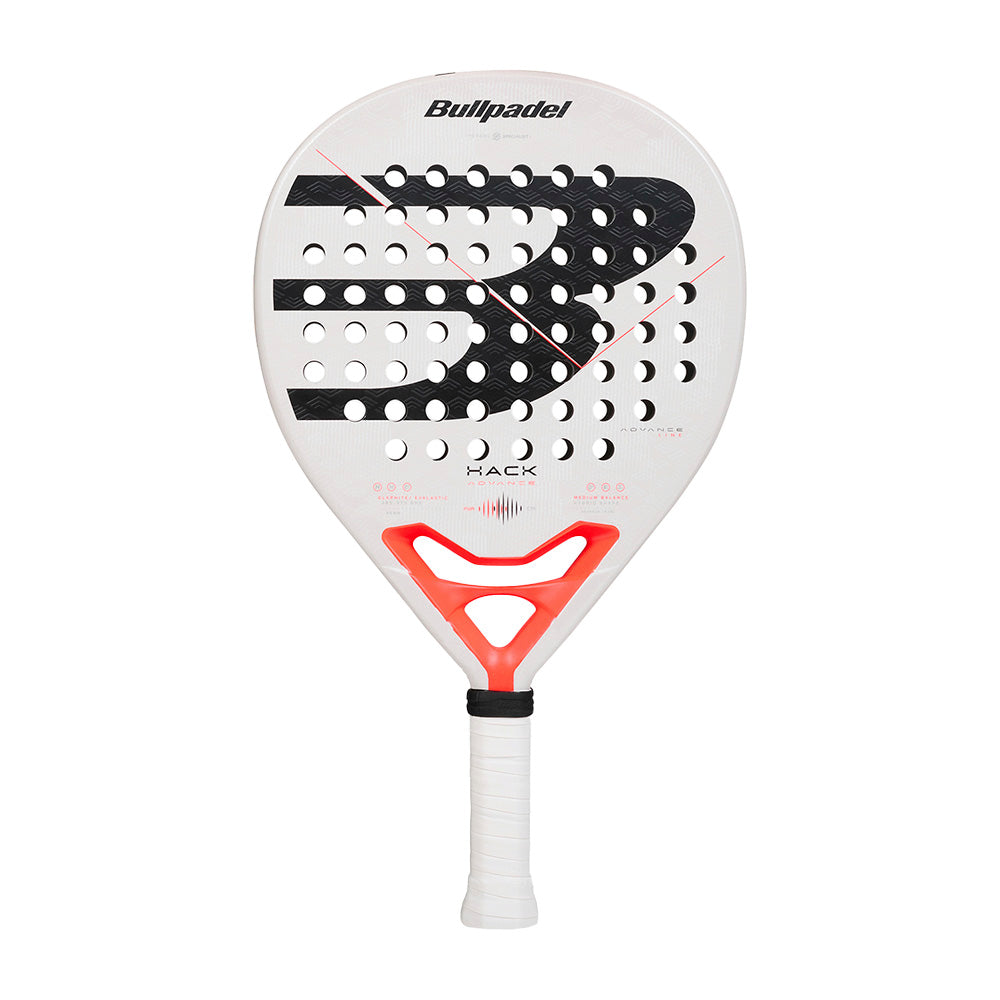 Bullpadel Hack 02 Advance 2026 unisex padelracket in zwart en goud