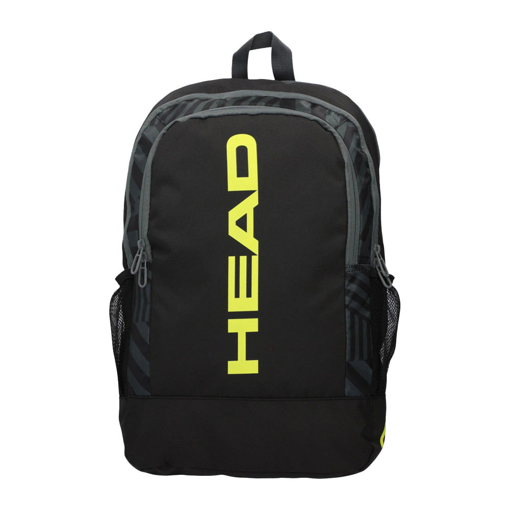 Head BASE Backpack 17L zwart/geel padel rugzak