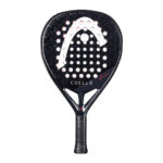 Head Coello Team 2025 unisex padelracket in zwart en blauw design