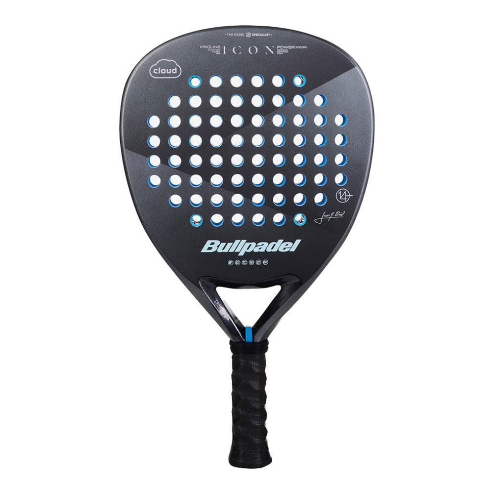 Bullpadel ICON Cloud 2025 padel racket van Juan Martín Díaz