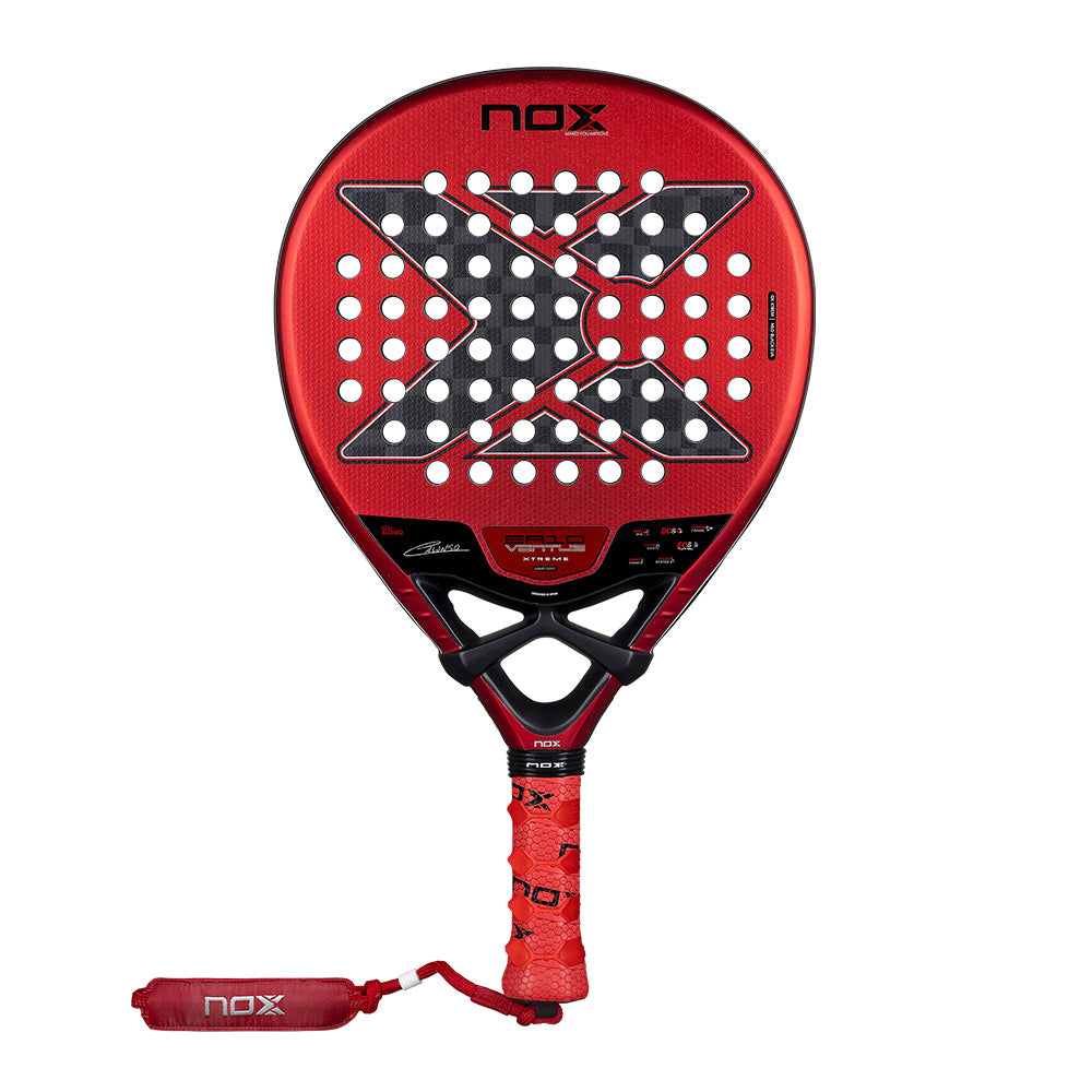 Nox EA10 Ventus Hybrid 12K Xtreme 2026 padelracket zwart geel