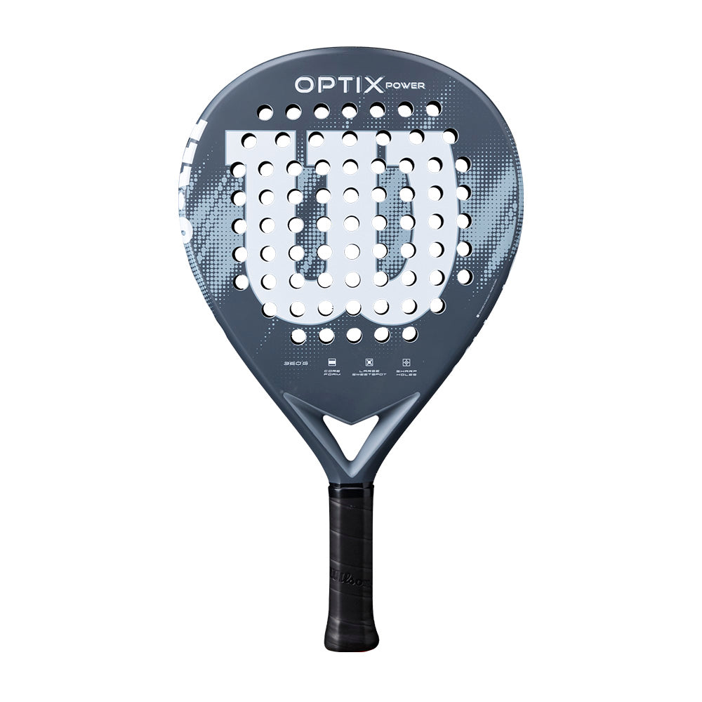 Wilson Optix V2 Power blauwe tennisracket 2026 model
