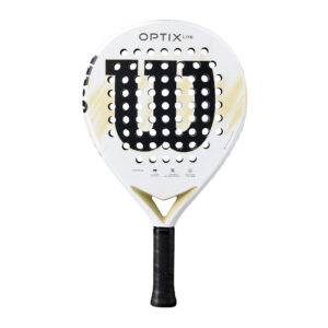 Wilson Optix V2 Lite witte tennisraquette 2026