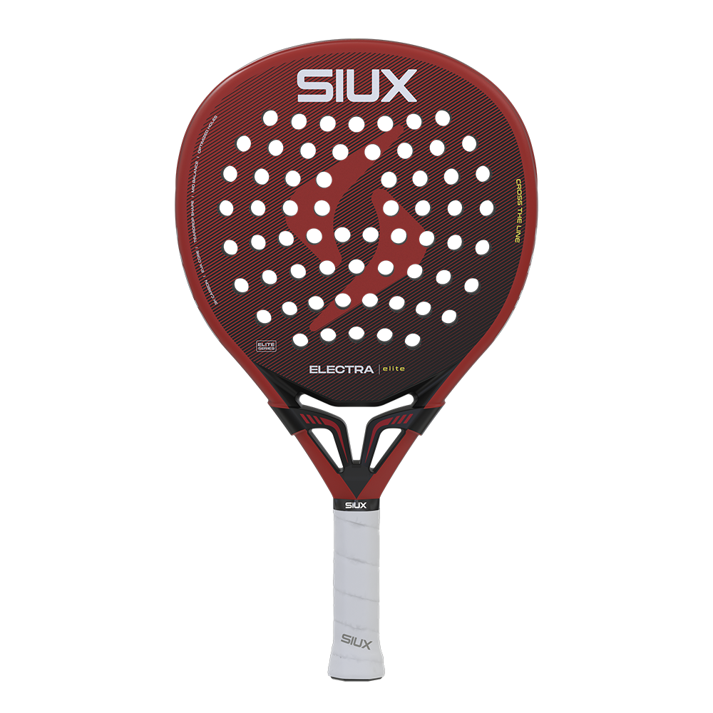SIUX ELECTRA ELITE 2026 padelracket zwart met gele details