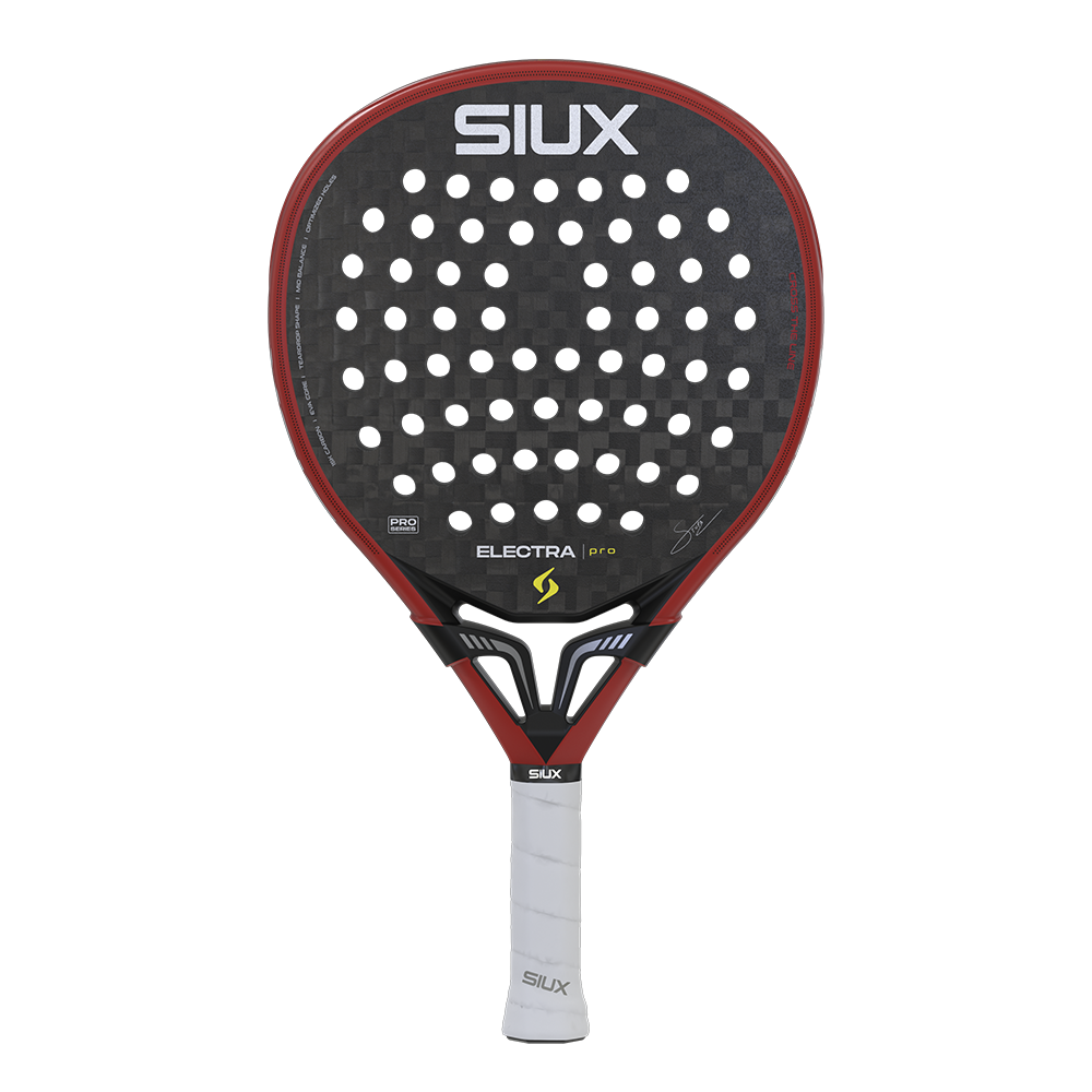 SIUX ELECTRA PRO Fire Red padel racket Franco Stupaczuk model 2026