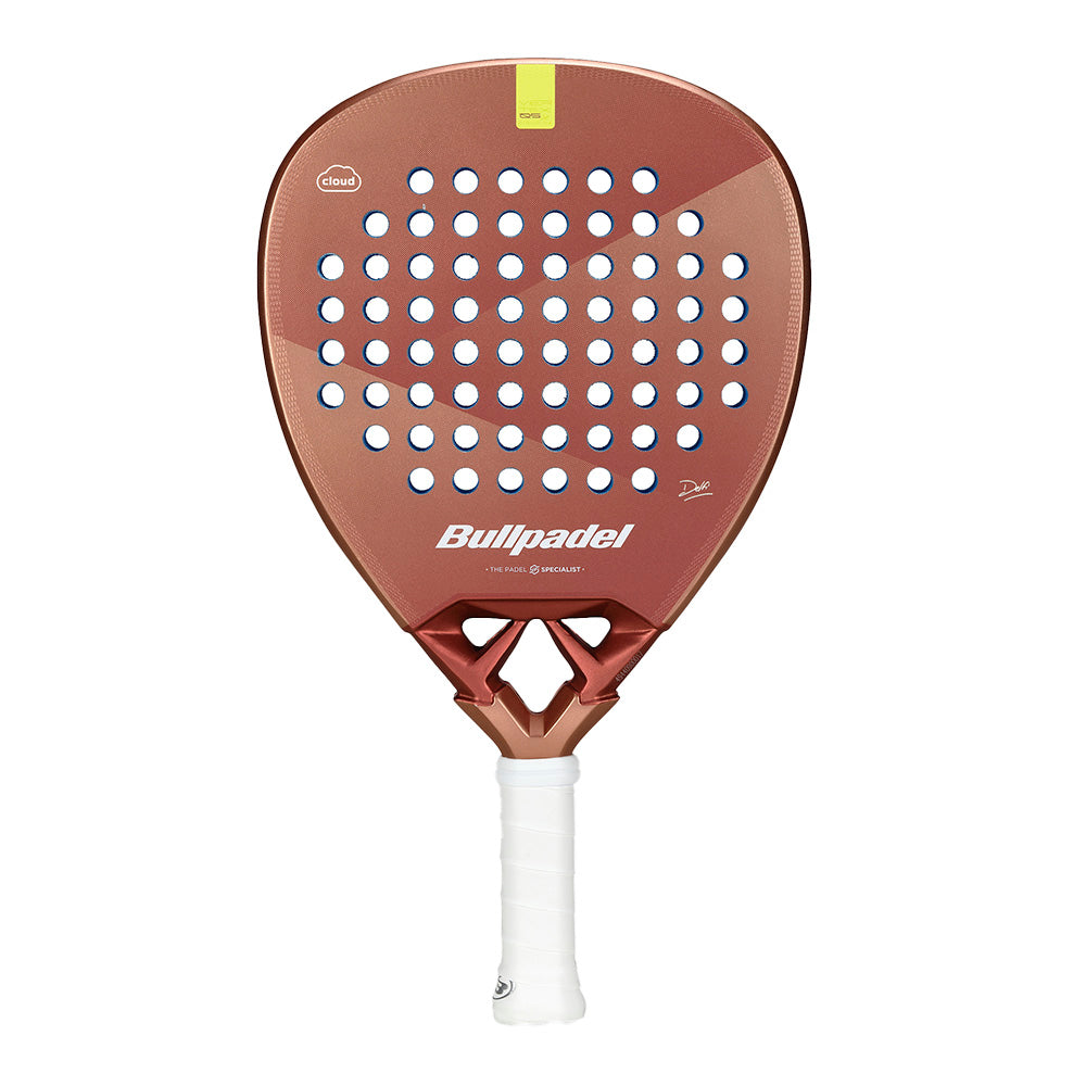 Bullpadel Vertex 05 W Cloud 2026 padelracket in wit en blauw