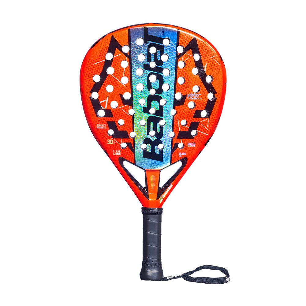 Babolat Viper Soft 3.0 padel racket zwart geel Juan Lebron model