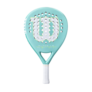 Wilson Blade LS V4 tennisracket in mintgroen met zwarte accenten