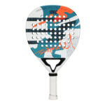 Bullpadel Ionic Light 2025 dames padel racket in zwart en paars design.
