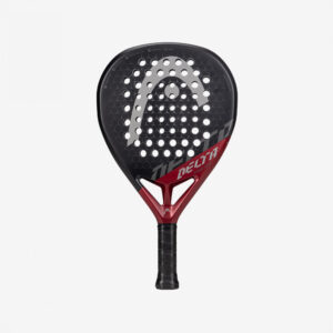 Padelracket Delta Tour in zwart en rood design.