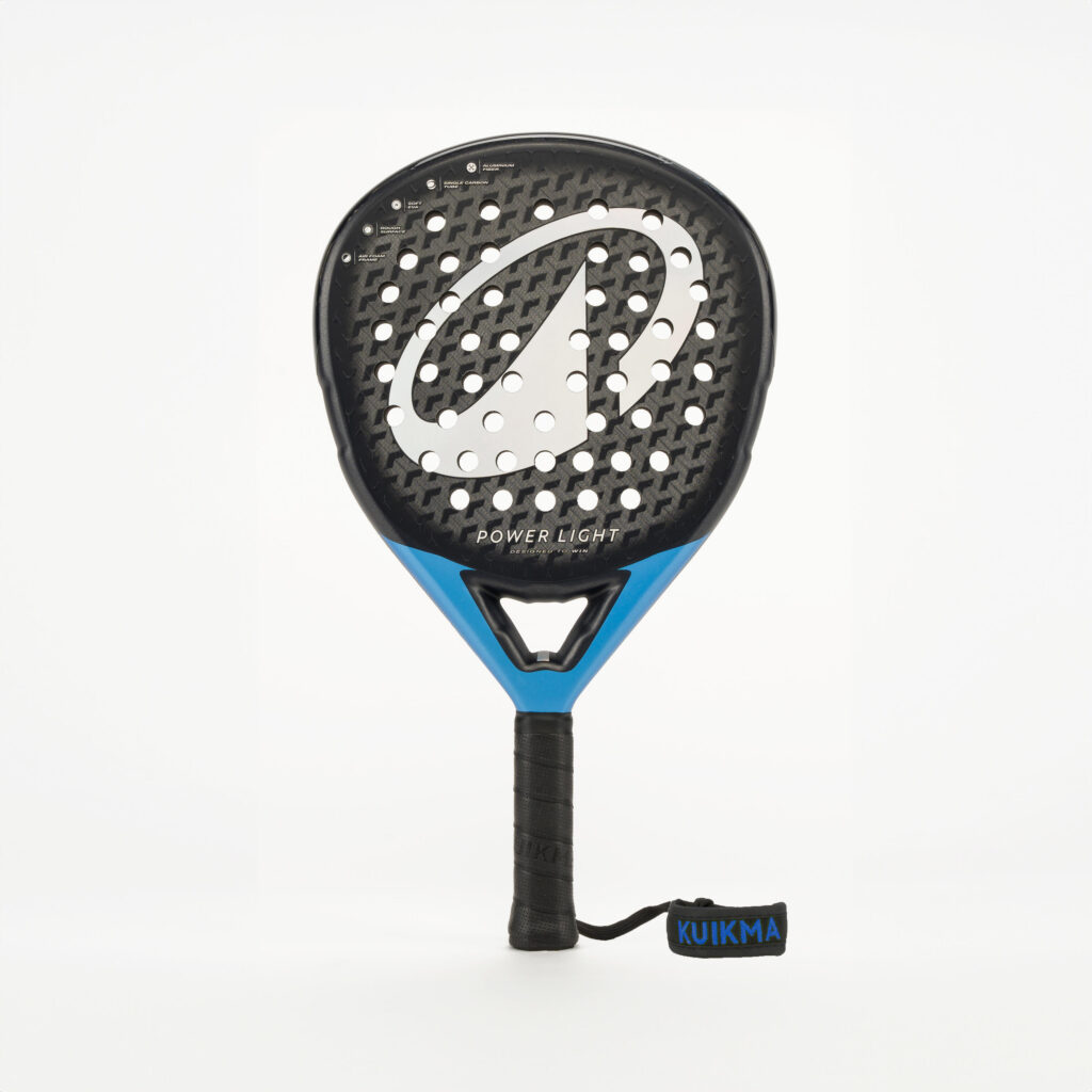 Padelracket PR900 Power Light zwart blauw