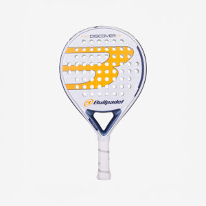 Padelracket Discover CTR in zwart met rood accent detail