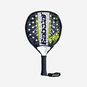 Padelracket Counter Veron 2.6 zwart met blauw accent