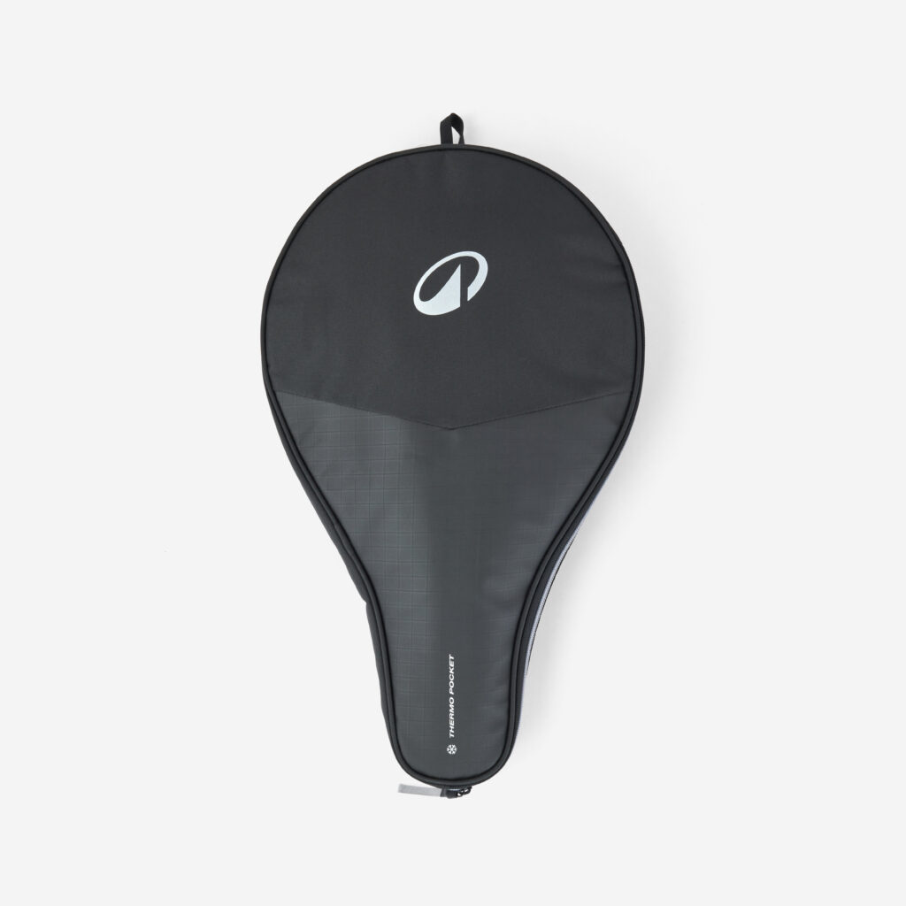 Zwarte thermische padel rackethoes PC Elite beschermend etui