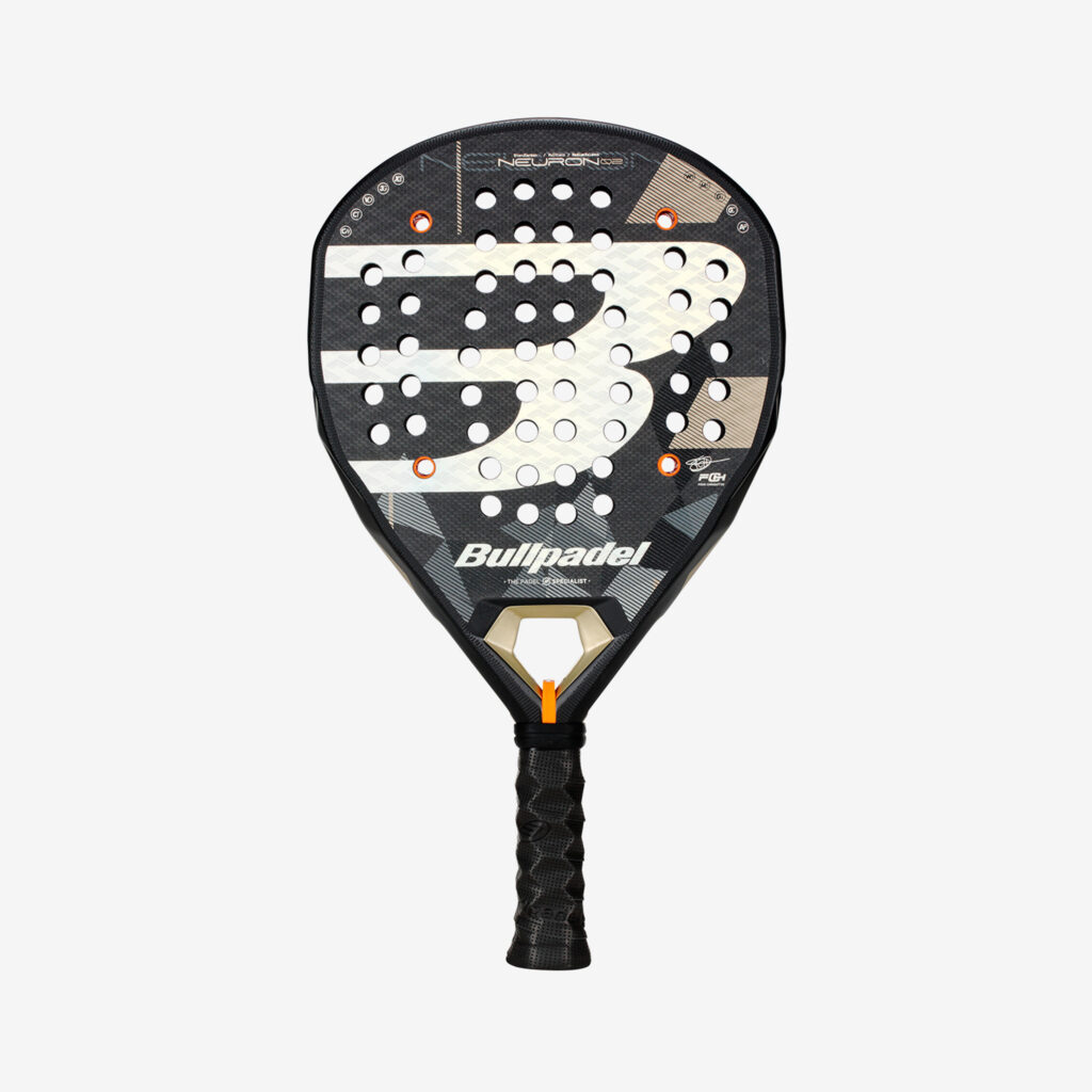 Padelracket Neuron 02 26 Fede Chingotto rood zwart
