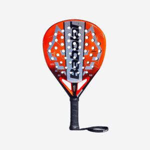 Padelracket Viper Juan Lebrón 3.0 in zwart met oranje accenten