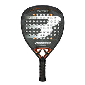 Bullpadel Vertex 04 2025 Juan Tello padel racket in zwart en rood