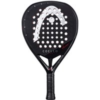 HEAD Coello Pro padel racket, zwart en oranje design