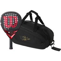 Wilson Bela Pro V3 Plus zwarte rackettas met schouderbanden