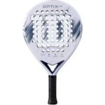 Wilson Optix V2 Lite Padel racket zwart grijs design
