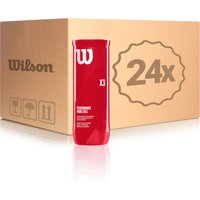 Wilson Padel X3 ballen, verpakking met 24x 3 stuks per doos