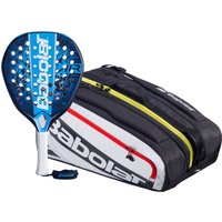 Babolat Air Vertuo 2025 Plus zwarte rackettas met schouderbanden