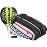 Babolat Counter Vertuo 2025 Plus rackettas in zwart en rood
